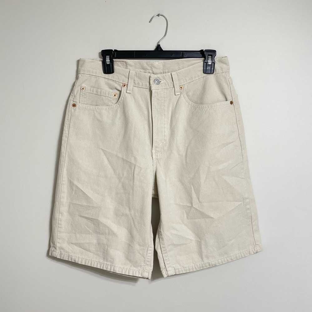 Vintage Mens Tan Levis Shorts